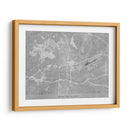 Mapa de Winston Salem (NC USA) en estilo vintage gris - Rosana Laiz Blursbyai | Cuadro decorativo de Canvas Lab