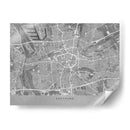 Mapa vintage gris de Dortmund Alemania - Rosana Laiz Blursbyai | Cuadro decorativo de Canvas Lab
