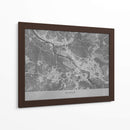 Mapa vintage gris de Bremen Alemania - Rosana Laiz Blursbyai | Cuadro decorativo de Canvas Lab