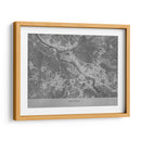 Mapa vintage gris de Bremen Alemania - Rosana Laiz Blursbyai | Cuadro decorativo de Canvas Lab