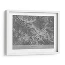 Mapa vintage gris de Bremen Alemania - Rosana Laiz Blursbyai | Cuadro decorativo de Canvas Lab