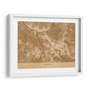 Mapa vintage sepia de Bremen Alemania - Rosana Laiz Blursbyai | Cuadro decorativo de Canvas Lab