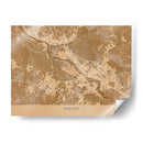Mapa vintage sepia de Bremen Alemania - Rosana Laiz Blursbyai | Cuadro decorativo de Canvas Lab
