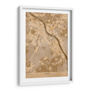 Mapa vintage sepia de Bonn Alemania - Rosana Laiz Blursbyai | Cuadro decorativo de Canvas Lab