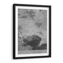 Mapa vintage gris de Toulon Francia - Rosana Laiz Blursbyai | Cuadro decorativo de Canvas Lab