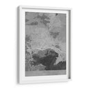 Mapa vintage gris de Toulon Francia - Rosana Laiz Blursbyai | Cuadro decorativo de Canvas Lab