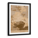 Mapa vintage sepia de Toulon Francia - Rosana Laiz Blursbyai | Cuadro decorativo de Canvas Lab
