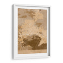 Mapa vintage sepia de Toulon Francia - Rosana Laiz Blursbyai | Cuadro decorativo de Canvas Lab