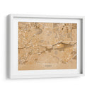 Mapa vintage sepia de Rennes Francia - Rosana Laiz Blursbyai | Cuadro decorativo de Canvas Lab