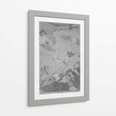 Mapa vintage gris de Nimes Francia - Rosana Laiz Blursbyai | Cuadro decorativo de Canvas Lab