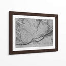 Mapa vintage gris de Nantes Francia - Rosana Laiz Blursbyai | Cuadro decorativo de Canvas Lab