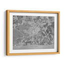 Mapa de Stuttgart Alemania en estilo vintage gris - Rosana Laiz Blursbyai | Cuadro decorativo de Canvas Lab