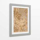 Mapa vintage sepia de Nurnberg Alemania - Rosana Laiz Blursbyai | Cuadro decorativo de Canvas Lab