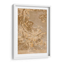 Mapa vintage sepia de Nurnberg Alemania - Rosana Laiz Blursbyai | Cuadro decorativo de Canvas Lab