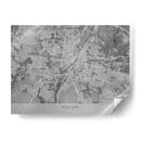 Mapa vintage gris de Munchen Alemania - Rosana Laiz Blursbyai | Cuadro decorativo de Canvas Lab