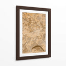Mapa vintage sepia de Essen Alemania - Rosana Laiz Blursbyai | Cuadro decorativo de Canvas Lab