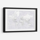 Mapa mundial detallado con ciudades Siv - Rosana Laiz Blursbyai | Cuadro decorativo de Canvas Lab