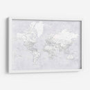 Mapa mundial detallado con ciudades Siv - Rosana Laiz Blursbyai | Cuadro decorativo de Canvas Lab