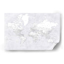 Mapa mundial detallado con ciudades Siv - Rosana Laiz Blursbyai | Cuadro decorativo de Canvas Lab