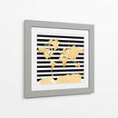Mapa mundial Harper - Rosana Laiz Blursbyai | Cuadro decorativo de Canvas Lab