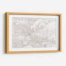 Mapa detallado de Europa Lysander - Rosana Laiz Blursbyai | Cuadro decorativo de Canvas Lab