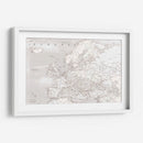 Mapa detallado de Europa Lysander - Rosana Laiz Blursbyai | Cuadro decorativo de Canvas Lab