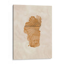 Amanecer abstracto Lake Tahoe - Rosana Laiz Blursbyai | Cuadro decorativo de Canvas Lab