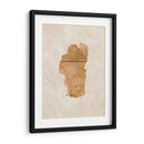 Amanecer abstracto Lake Tahoe - Rosana Laiz Blursbyai | Cuadro decorativo de Canvas Lab