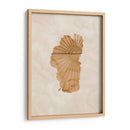 Amanecer abstracto Lake Tahoe - Rosana Laiz Blursbyai | Cuadro decorativo de Canvas Lab