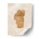 Amanecer abstracto Lake Tahoe - Rosana Laiz Blursbyai | Cuadro decorativo de Canvas Lab