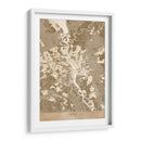 Mapa sepia de Kiev (antes de la guerra) - Rosana Laiz Blursbyai | Cuadro decorativo de Canvas Lab