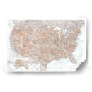 Mapa muy detallado de los Estados Unidos Calista - Rosana Laiz Blursbyai | Cuadro decorativo de Canvas Lab