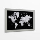 Mapa mundial en español Eban - Rosana Laiz Blursbyai | Cuadro decorativo de Canvas Lab