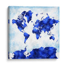 Mapa mundial Georgino - Rosana Laiz Blursbyai | Cuadro decorativo de Canvas Lab