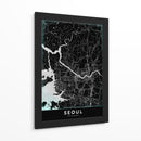 SEOUL, Negro - StudioSix | Cuadro decorativo de Canvas Lab