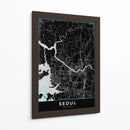 SEOUL, Negro - StudioSix | Cuadro decorativo de Canvas Lab