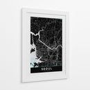 SEOUL, Negro - StudioSix | Cuadro decorativo de Canvas Lab