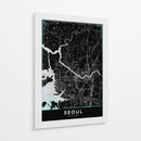 SEOUL, Negro - StudioSix | Cuadro decorativo de Canvas Lab