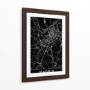 MADRID, Negro - StudioSix | Cuadro decorativo de Canvas Lab