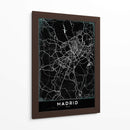 MADRID, Negro - StudioSix | Cuadro decorativo de Canvas Lab