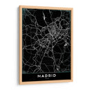 MADRID, Negro - StudioSix | Cuadro decorativo de Canvas Lab