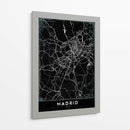 MADRID, Negro - StudioSix | Cuadro decorativo de Canvas Lab