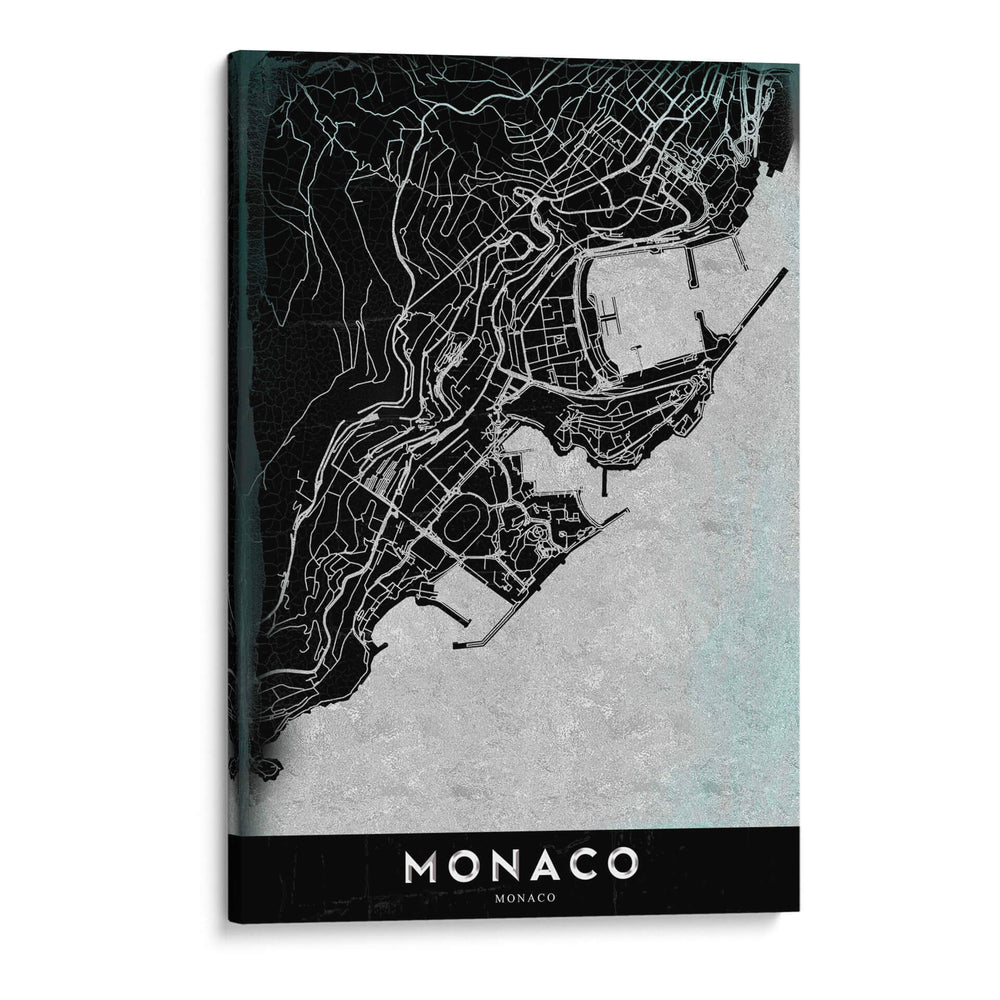 MÓNACO, Negro - StudioSix | Cuadro decorativo de Canvas Lab