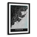MÓNACO, Negro - StudioSix | Cuadro decorativo de Canvas Lab