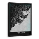 MÓNACO, Negro - StudioSix | Cuadro decorativo de Canvas Lab