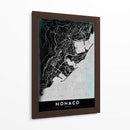 MÓNACO, Negro - StudioSix | Cuadro decorativo de Canvas Lab