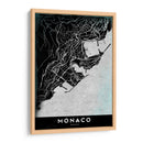 MÓNACO, Negro - StudioSix | Cuadro decorativo de Canvas Lab
