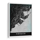 MÓNACO, Negro - StudioSix | Cuadro decorativo de Canvas Lab