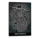 SAO PAOLO, Negro - StudioSix | Cuadro decorativo de Canvas Lab