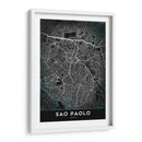 SAO PAOLO, Negro - StudioSix | Cuadro decorativo de Canvas Lab